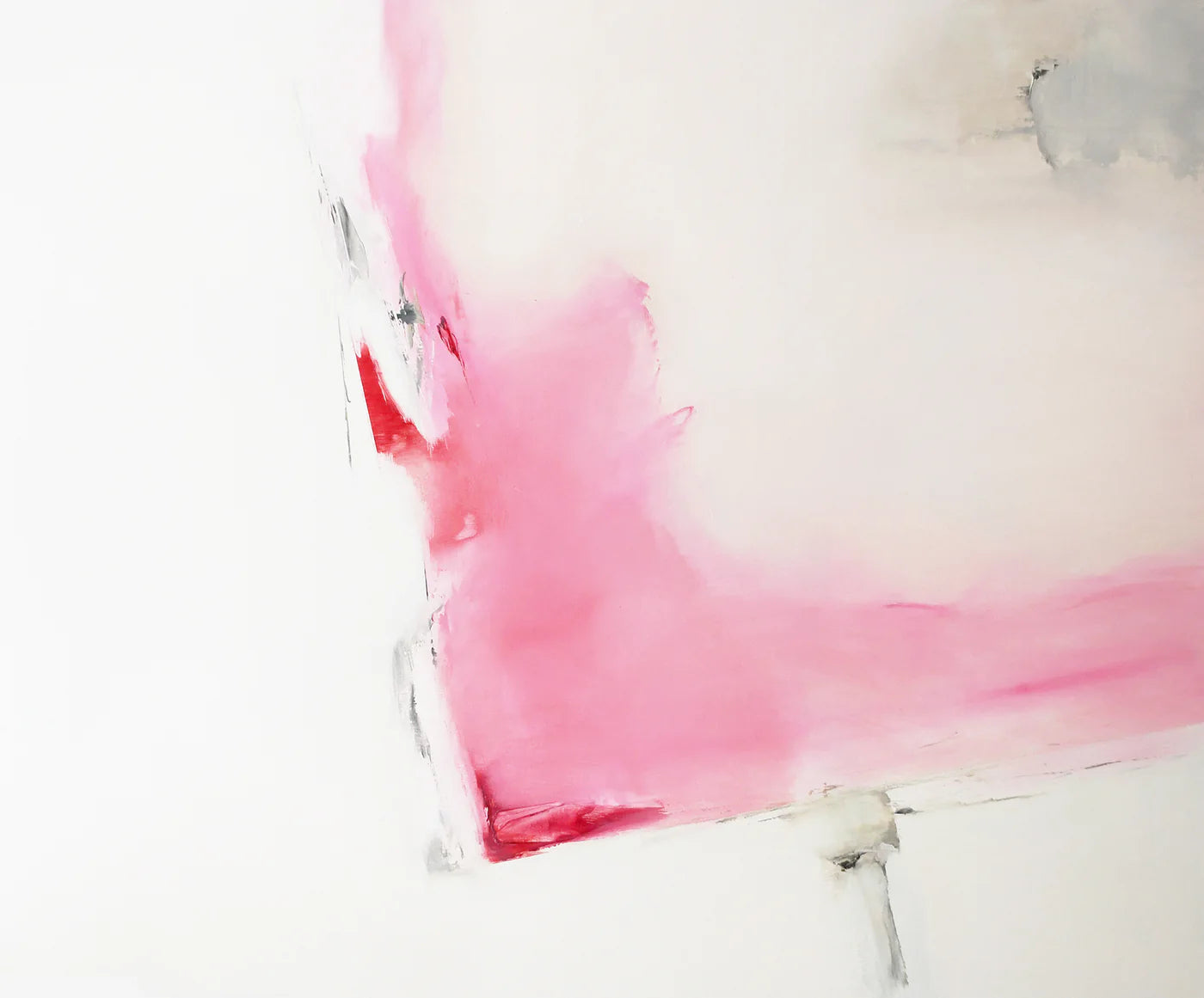 Contemporary Abstract Oil Painting - Anne Vandycke, 'Grace' Oil on Linen on Tri-Mar Aluminium Stretchers, 30x36inches