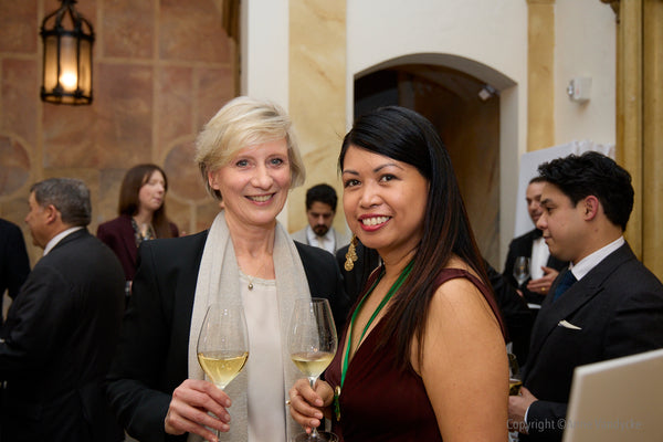 Celebration at French Consulate New York: Laurent Perrier and the Nonancourt family hosting Order des Coteaux de Champagne induction ceremony.
Party Photographer NYC, Anne Vandycke.