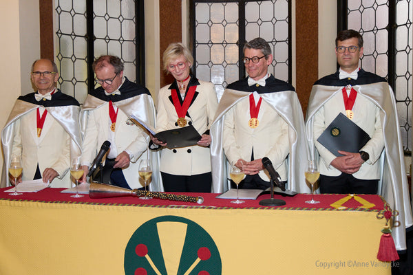 Induction ceremony of the Order des Coteaux de Champagne at the French Consulate in New York, organized by Laurent Perrier of the Nonancourt family champagne house.
Event photography by Anne Vandycke.