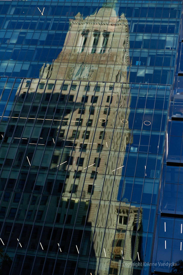 Urban Reflection 1 - Anne Vandycke Photography Print