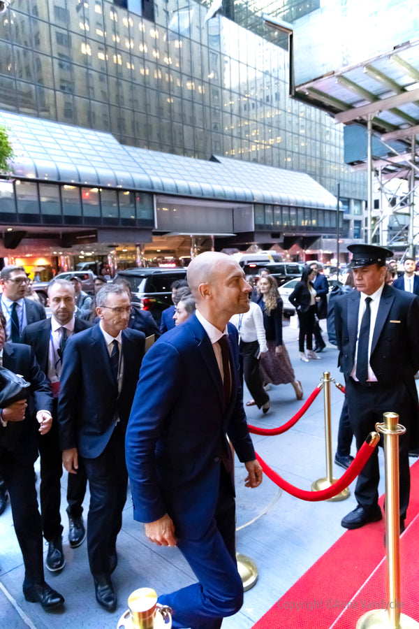 Minister for Europe and Foreign Affairs of France Jean-Noël Barrot attending conference on antisemitism at Cipriani NYC.
NYC event photography by Anne Vandycke.