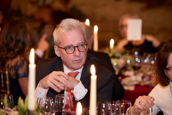 Dinner at the French Consulate in New York honoring American donors supporting the reconstruction of Notre Dame de Paris.- Jean-Hugues Monier. Photo by NYC Event Photographer, Anne Vandycke.