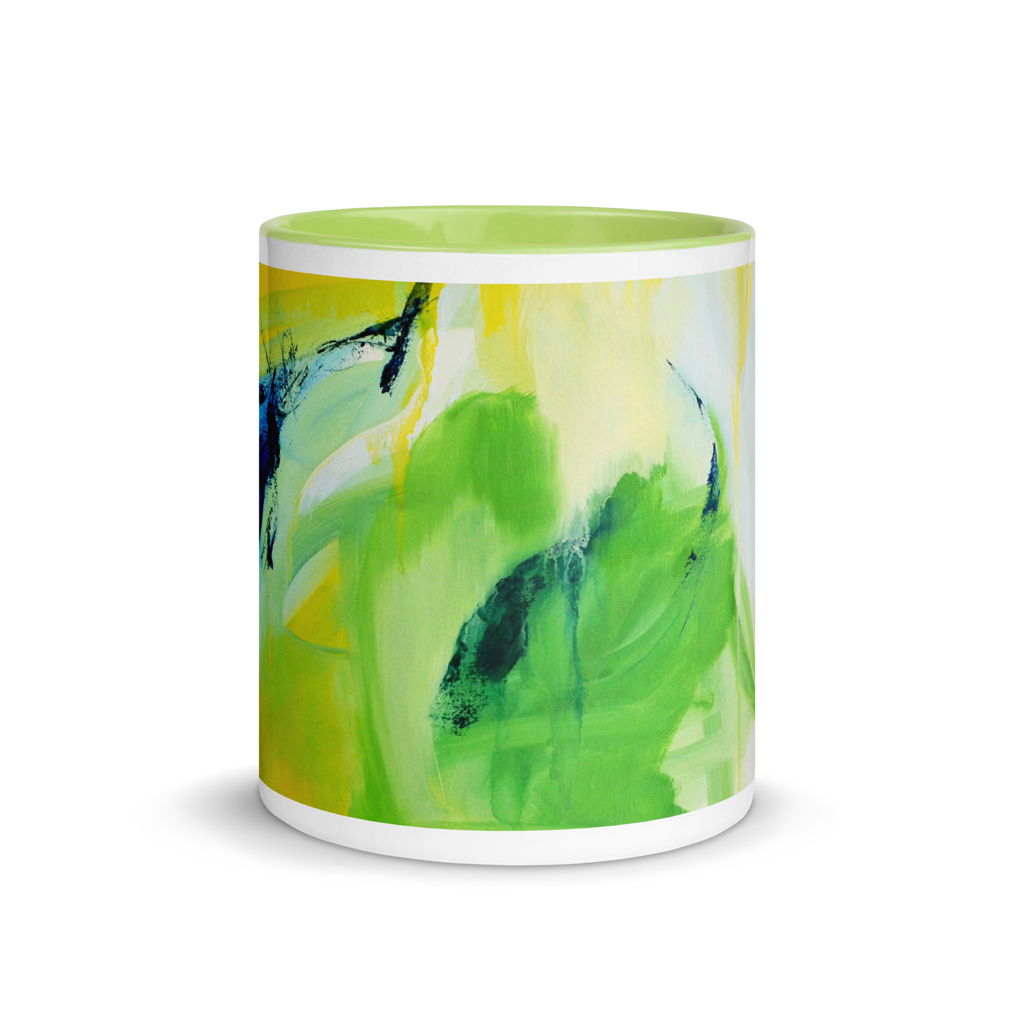 ‘Energetic Rhythm 5’ Art Mug by Anne Vandycke