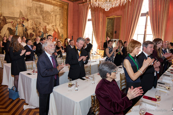 Celebration at French Consulate New York: Laurent Perrier and the Nonancourt family hosting Order des Coteaux de Champagne induction ceremony.
NYC event photography by Anne Vandycke.