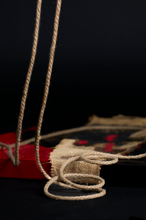 Photo of Anne Vandycke's art piece, "Resilience." A Dialogue Between Photography & Art.