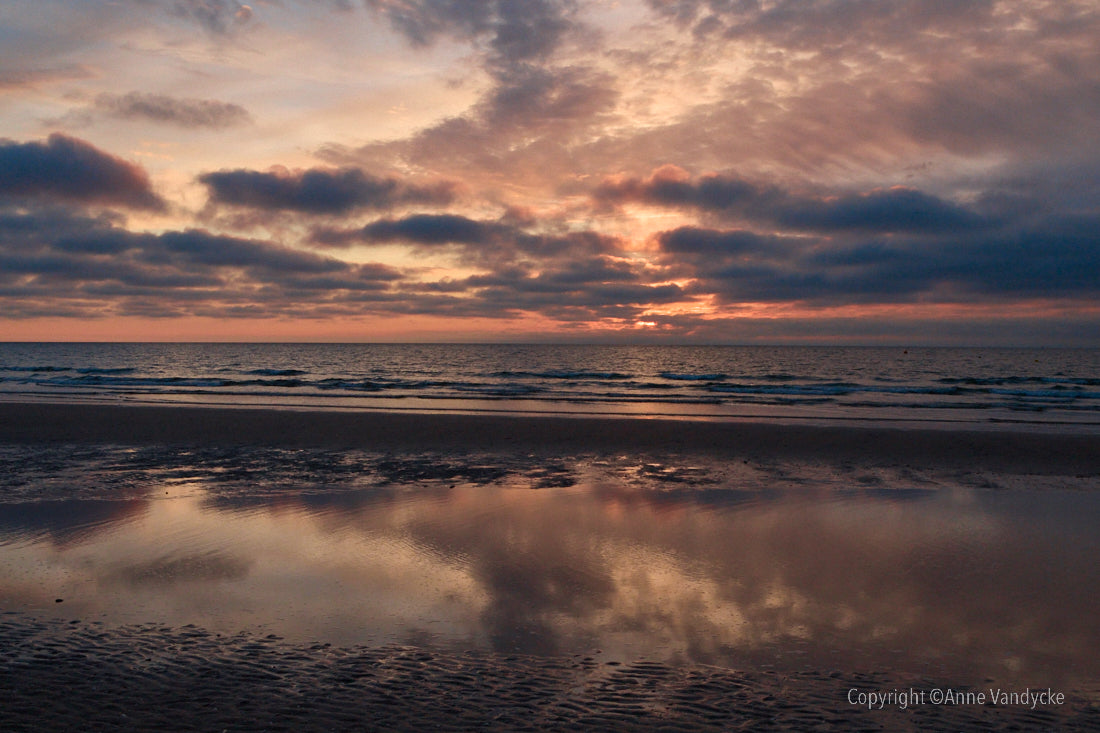 Golden Hour in Deauville 4 - Anne Vandycke Photography Print
