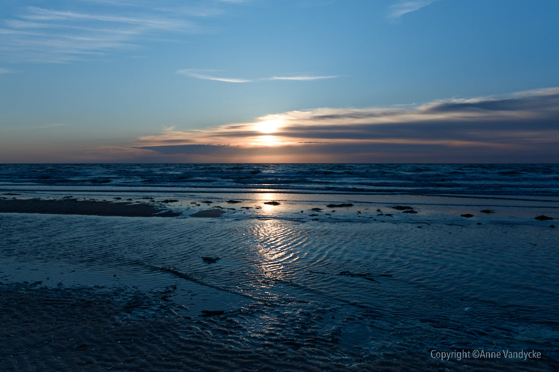 Golden Hour in Deauville 9 - Anne Vandycke Photography Print