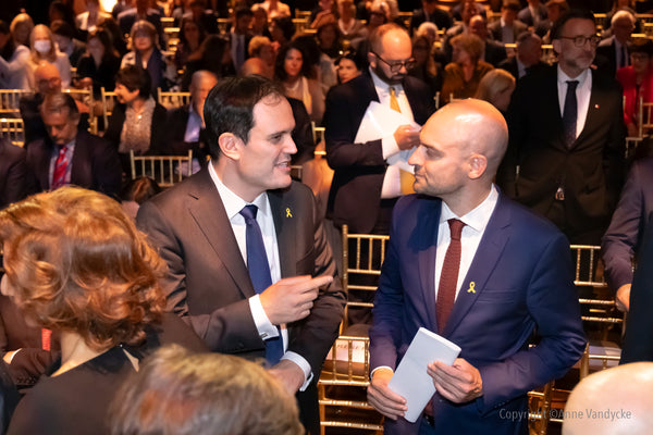 Minister for Europe and Foreign Affairs of France Jean-Noël Barrot attending conference on antisemitism at Cipriani NYC.
NYC event photography by Anne Vandycke.