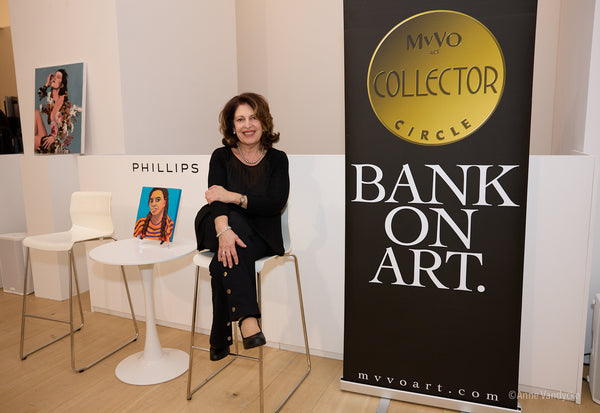 Event Photography by New York Artist Anne Vandycke. The Collector Circle by MvVoArt at Phillips Auction Gallery