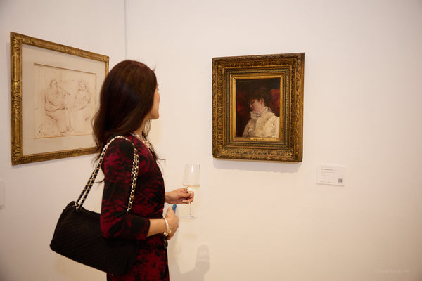 Event Photography by New York Artist Anne Vandycke. The Collector Circle by MvVoArt at Phillips Auction Gallery