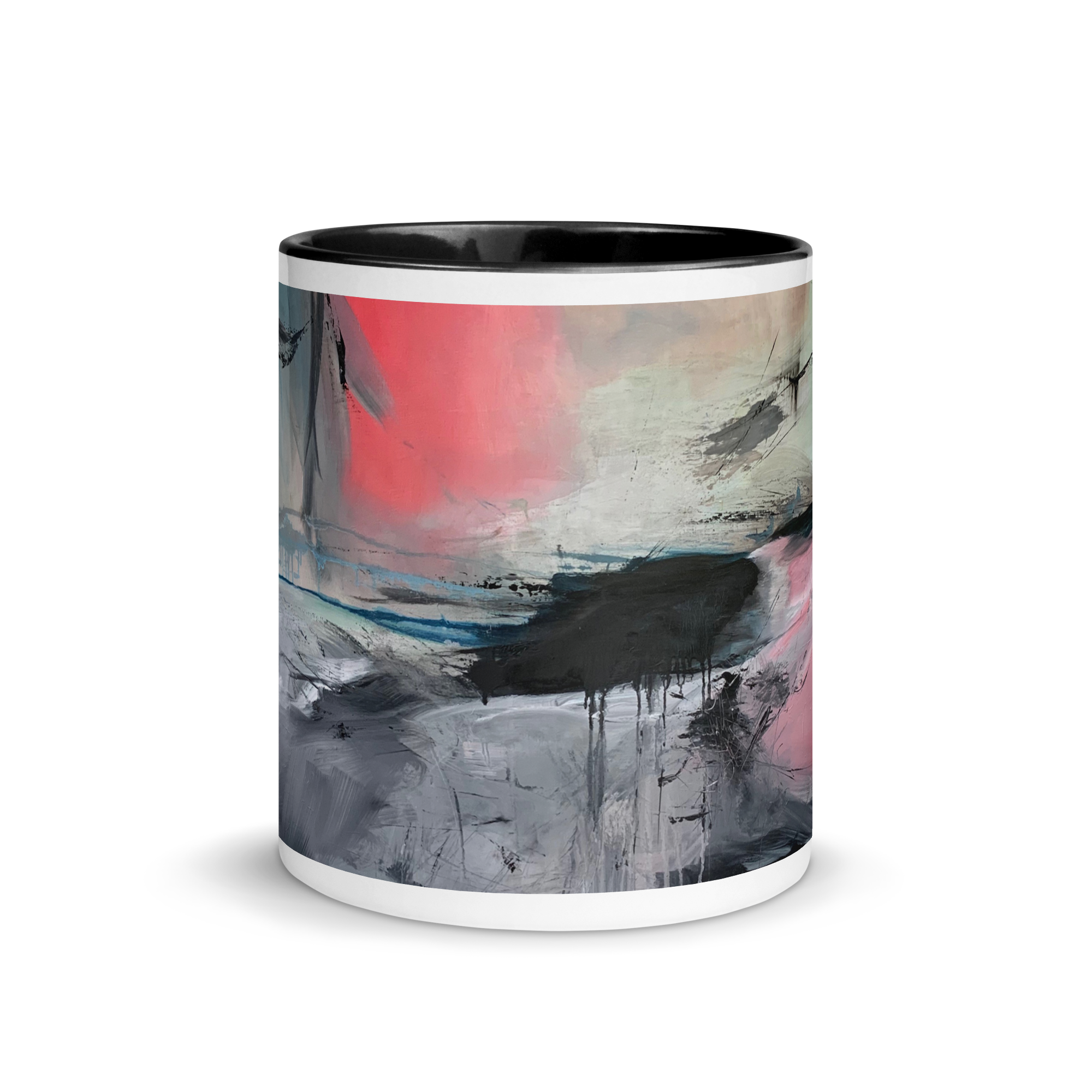 ‘Non AI’ Art Mug by Anne Vandycke
