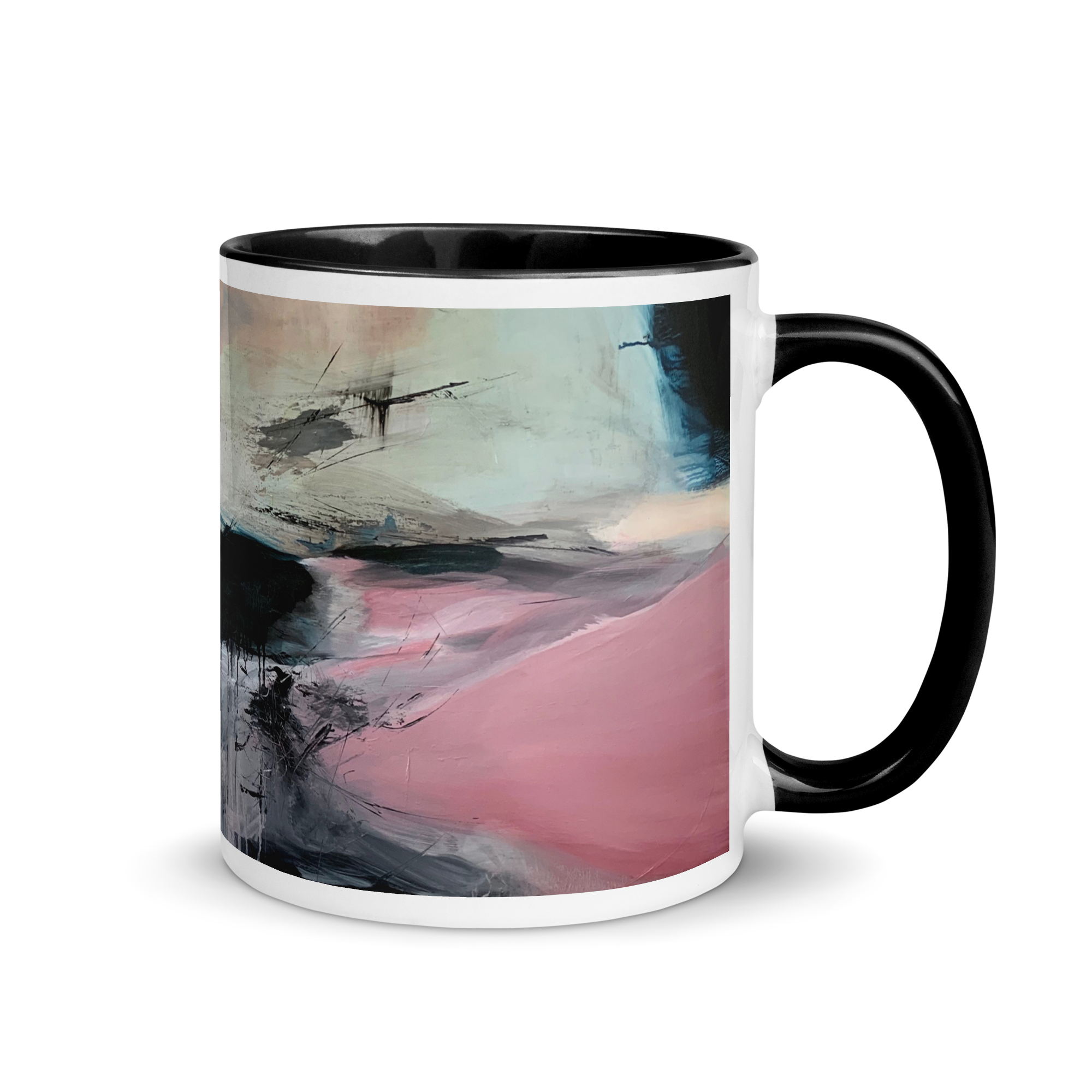 ‘Non AI’ Art Mug by Anne Vandycke